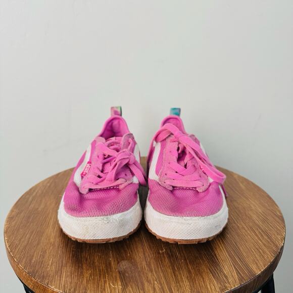 Vans Ultrarange VR3 Pink Sneakers Girls Size 2 - Picture 2 of 9